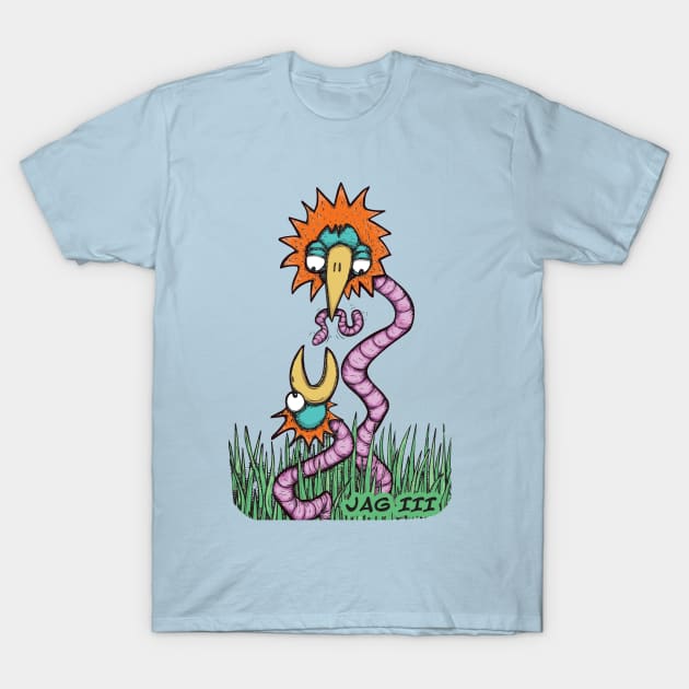 Early Worm T-Shirt by JAG III